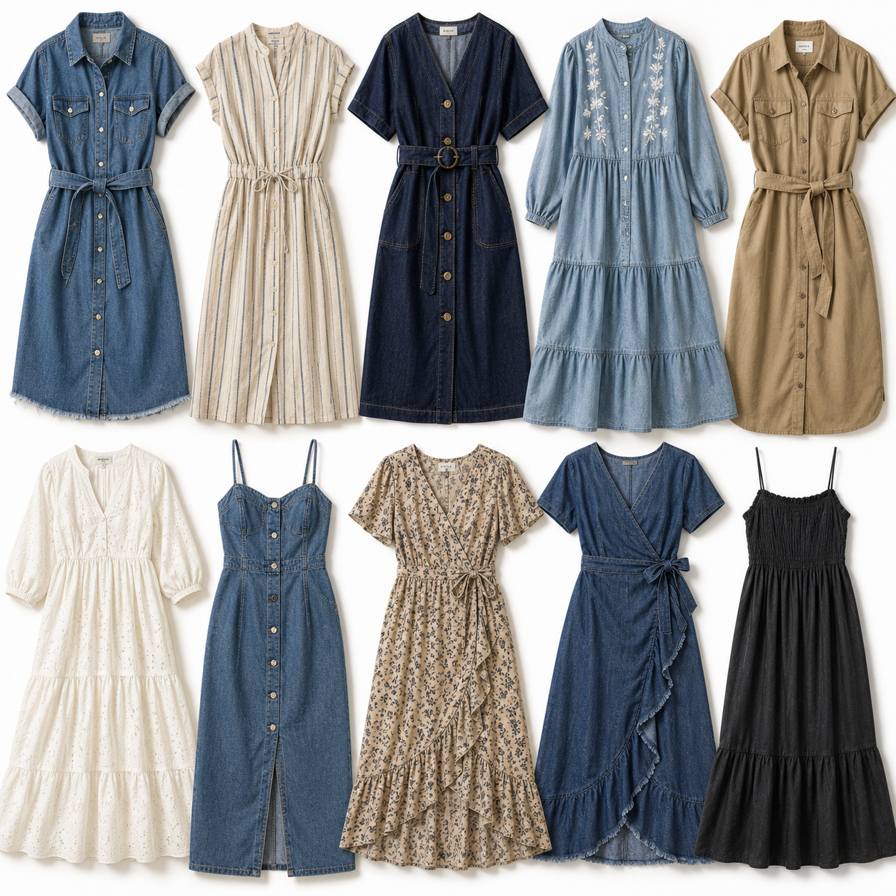 WA6 - Womens Long Dress